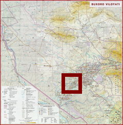 Карта Бухарской области Карта Бухарской области