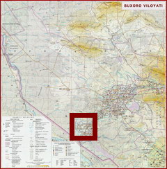 Карта Бухарской области Карта Бухарской области