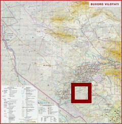 Карта Бухарской области Карта Бухарской области