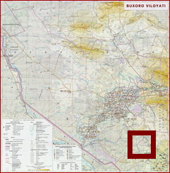 Карта Бухарской области Карта Бухарской области