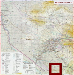 Карта Бухарской области Карта Бухарской области