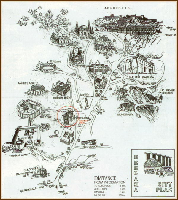 План города Бергама