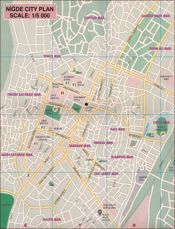 Карта города Нигде
