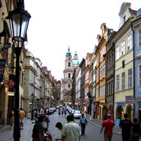 Улица Мостецка. Прага