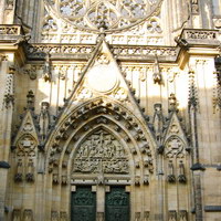 Западные ворота собора св.Вита