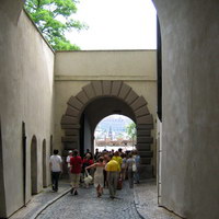 Восточные ворота из Пражского Града