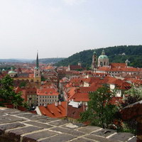 Панорама на Прагу, Мала Страну и Петржин