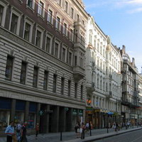 Улица Водичкова к западу от Вацлавской площади