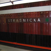 Пражское метро - станция Страшницка