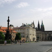 Восточная часть Градчанской площади