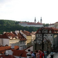 Самая короткая улочка Праги - К Граду