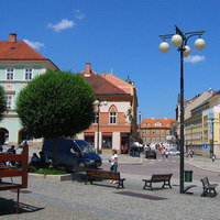 Площадь Палацкого - вид на Колларову улицу