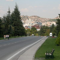 Парк Мира на холме Аныт-тепе в Анкаре