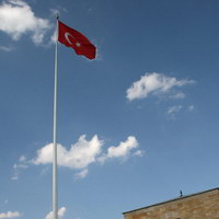 Флаговая площадь мавзолея Аныт-Кябир в Анкаре