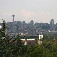 Панорамы Анкары от мавзолея Аныт-Кябир