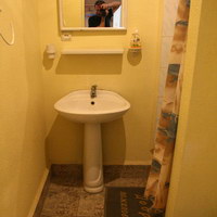 Ванная комната в номере отеля Рамз
