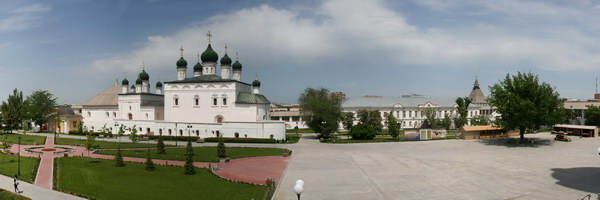 Панорама Астраханского Кремля в Астрахани