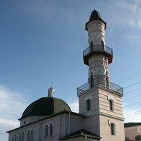 Чёрная Бухарская мечеть в Астрахани