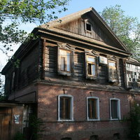 Старые татарские кварталы Криуши в Астрахани