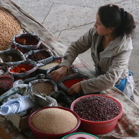 Колхозный рынок Мраморный в Самарканде