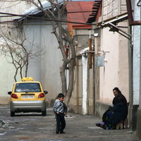 Улица Шорраха в Самарканде