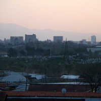 Панорама исторического центра Самарканда