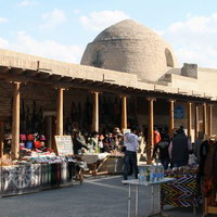 Туристический базар Бозори-Корт в Бухаре