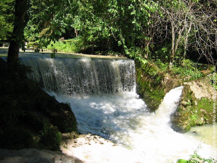Искусственный водопад на реке Псырцха