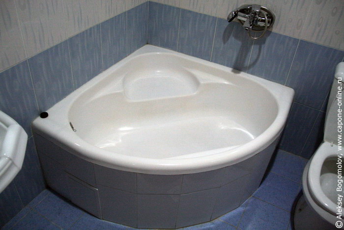 Ванная комната в отеле Рустам и Зухра