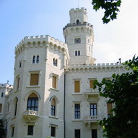 Замок Глубока фото