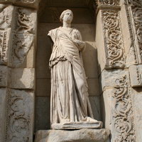 Схема развалины Эфеса