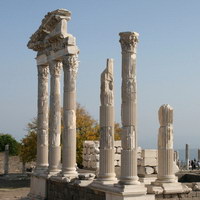 Фото античного города Пергам