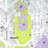 Карта достопримечательности Стамбула Бейазит