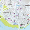 Карта достопримечательности Стамбула Бейоглу Галата Каракёй
