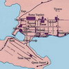 Карта античного города Книд